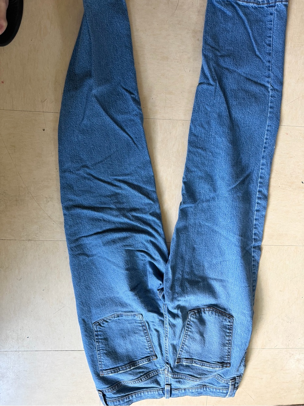 Relaxed Fit Women's Blue Denim Jeans